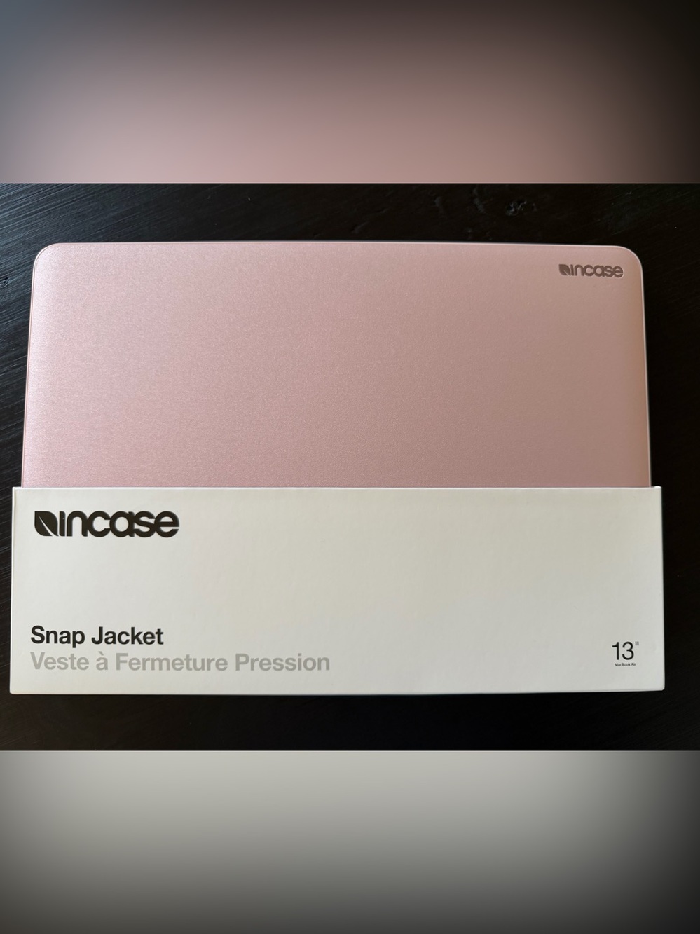 Incase 13” Laptop Snap Jacket in Rose Pink